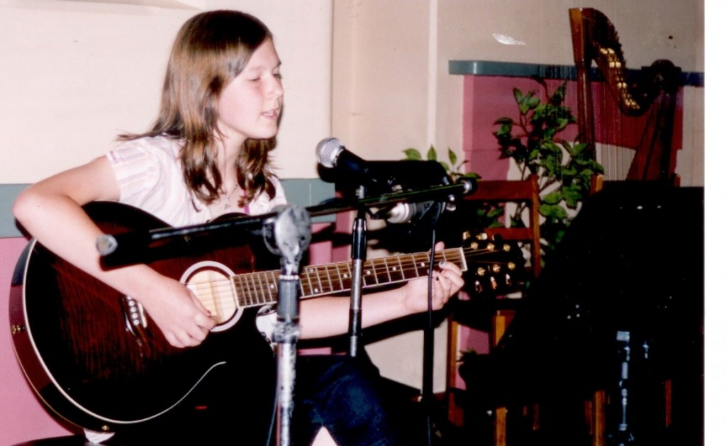 Alisha performing at the 2006 Student Concert