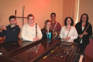Jack, Lizzy, Dayna, Matthew, Viki, Kendall & Rowena all competed in the Open/Secondary Woodwind