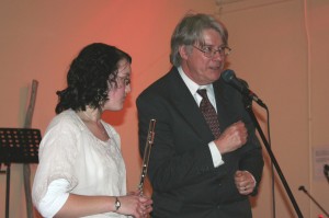 Viki Parsons won the "Special Judges' Prize" for her flute and vocal performances