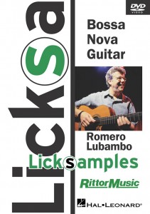 Bossa Nova Guitar Licksamples Code: 320464