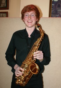 Alex Wiles won the Frank Scott Music Award with  great sax playing