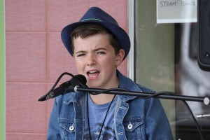 Harry Cleverdon came from Young to become the Australian National Busking Champion - primary section