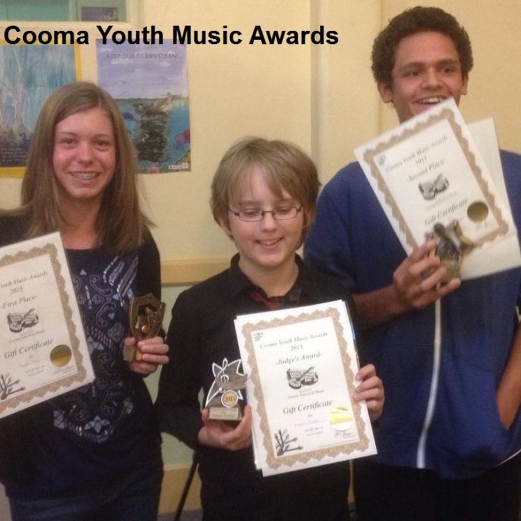 Cooma Youth Music Awards 2015 Winners
